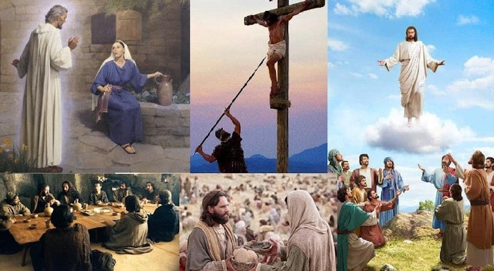 描绘马太福音的场景