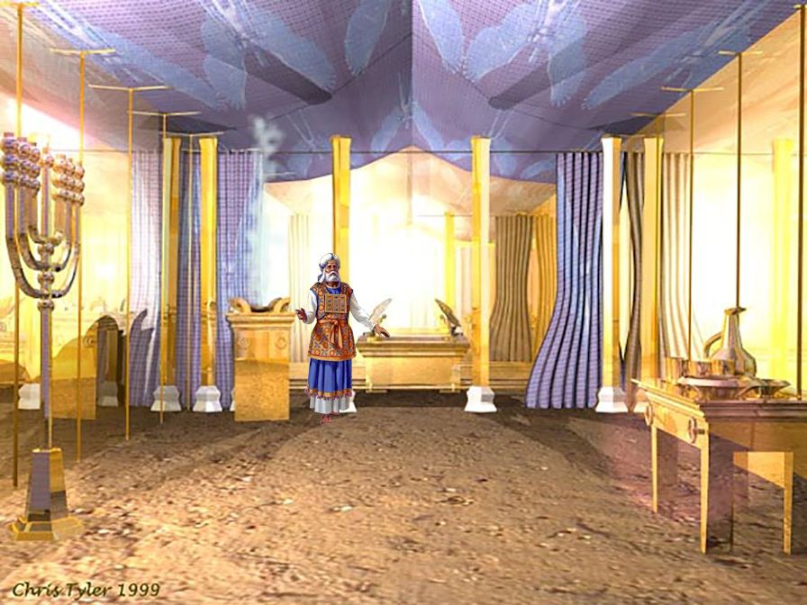 biblestudentsdaily.com; One Minute Ministries 至圣所里的大祭司